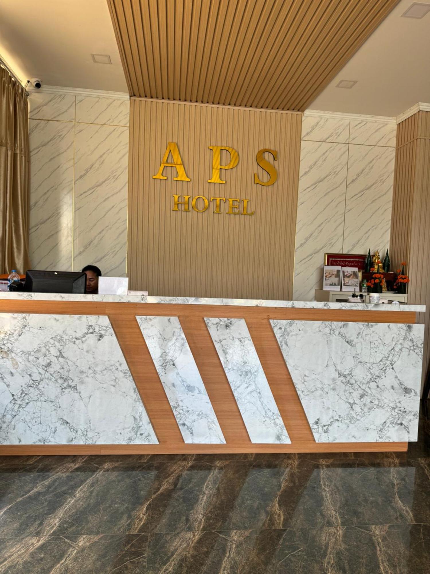 A P S Moutain View Hotel Vang Vieng Exterior photo