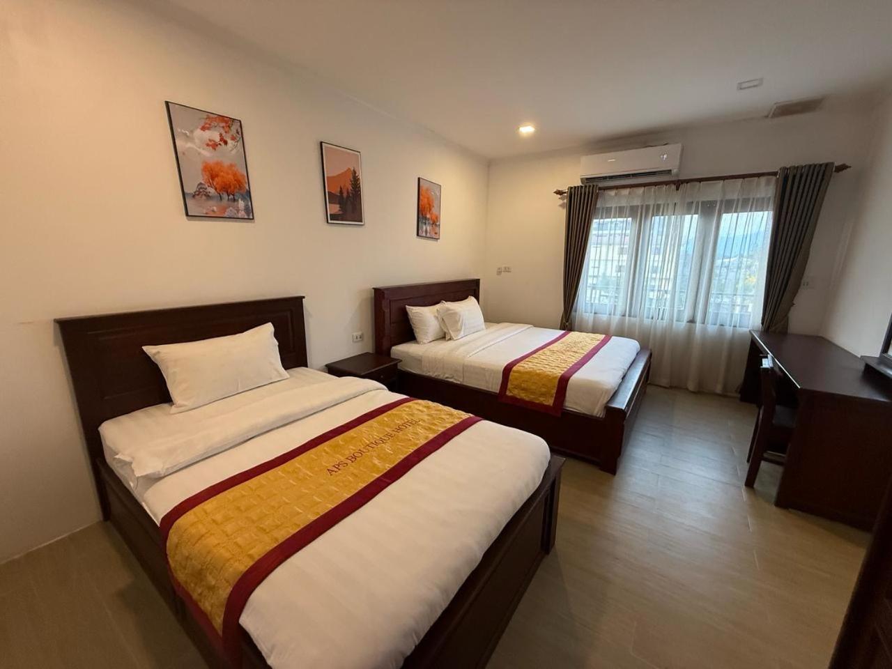 A P S Moutain View Hotel Vang Vieng Exterior photo